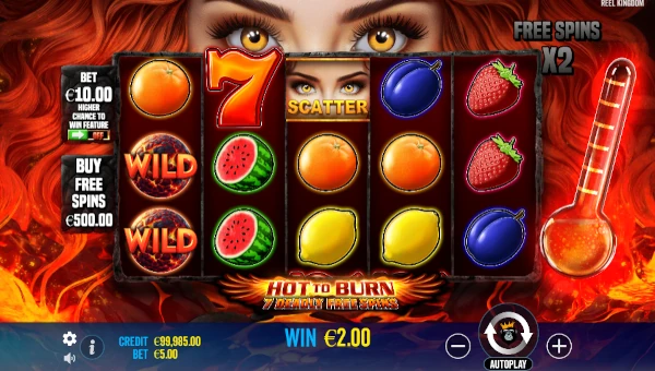 Hot to Burn 7 Deadly Free Spins base game review