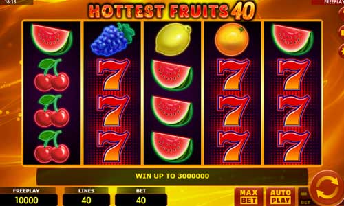 Hottest Fruits 40 base game review