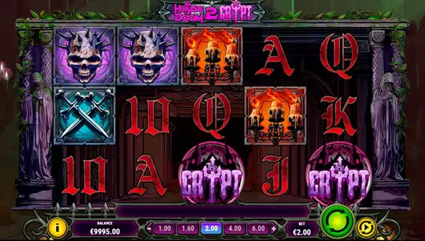 house of doom 2 the crypt slot overview and summary