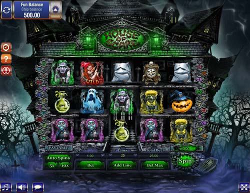 House of Scare slot free play demo