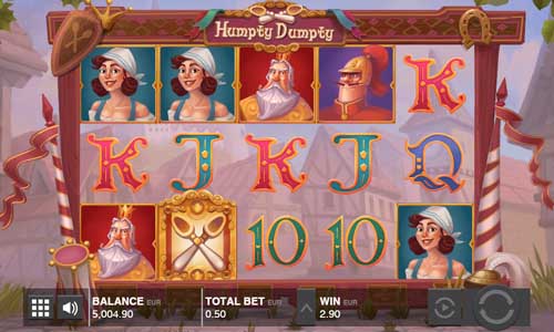 Humpty Dumpty slot free play demo is not available.