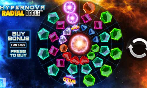 Hypernova Radial Reels base game review