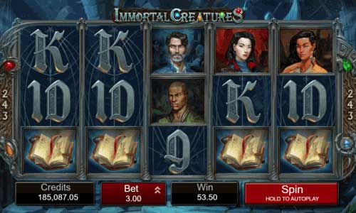 immortal creatures slot review