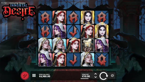 Immortal Desire Free Online Slot by Hacksaw Gaming - Demo & Review