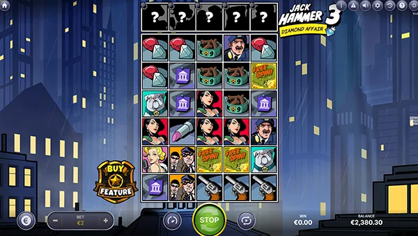 Jack Hammer 3 Diamond Affair base game review