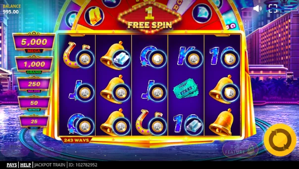 Jackpot Train Bonus Game – Free Spins Features
