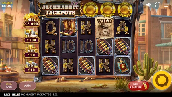 Jackrabbit Jackpots base game review