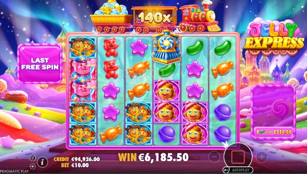 Jelly Express Bonus Game – Free Spins Features