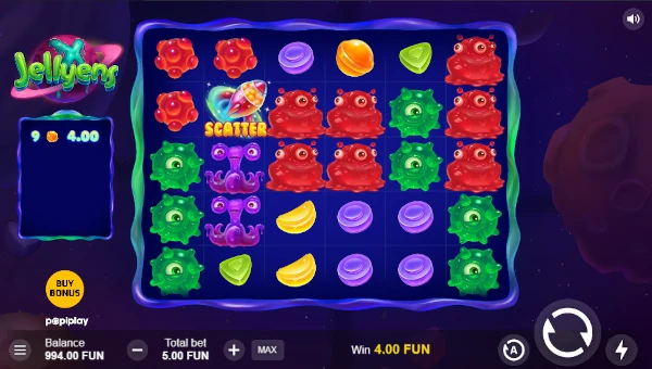 Jellyens X Slot Base Game by Popiplay