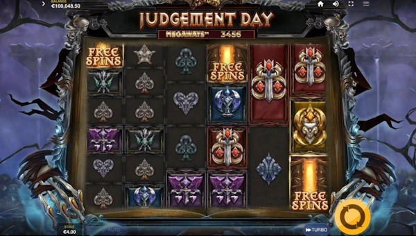 Judgement Day Megaways base game