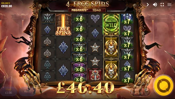 Judgement Day Megaways free spins