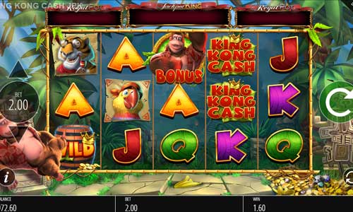 King Kong Cash Jackpot King base game review