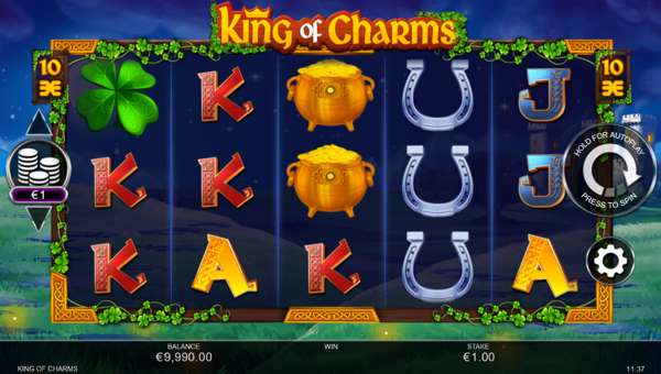 King of Charms base game review