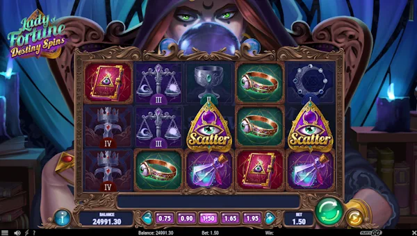 Lady of Fortune Destiny Spins base game review