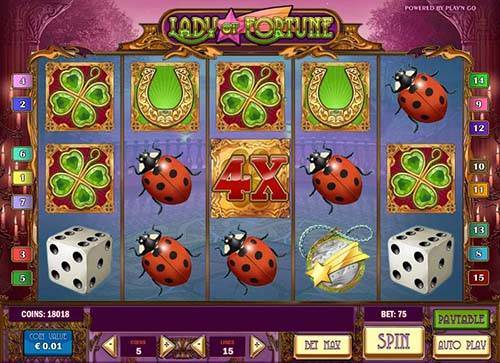 Lady of Fortune base game review