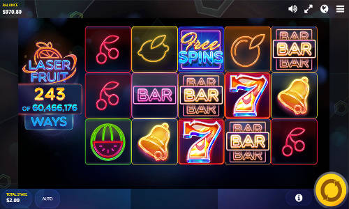 laser fruit slot review