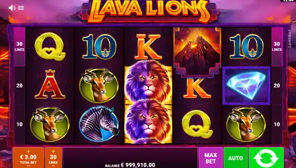 Lava Lions base game review
