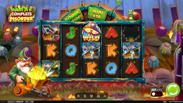Lawn N Complete Disorder Base Game Screenshot – Showing Features