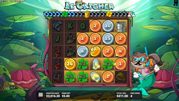 Le Catcher Bonus Game – Free Spins Features