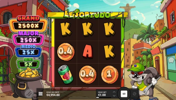 Le Sortudo Base Game Screenshot – Showing Features