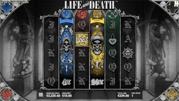 Life and Death bonus game