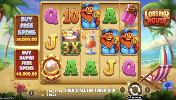 Lobster House Base Game Screenshot – Showing Features