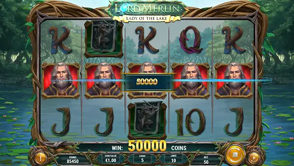 lord merlin and lady of the lake slot overview and summary