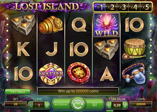 Lost Island slot free play demo is not available.