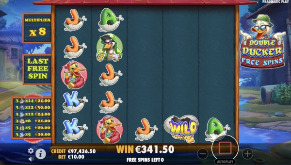 Lucky Ducker bonus game