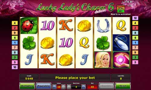 Lucky Ladys Charm Deluxe 6 base game review