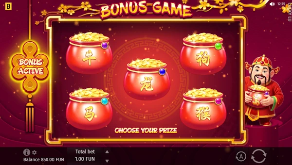 Lucky Lu bonus game
