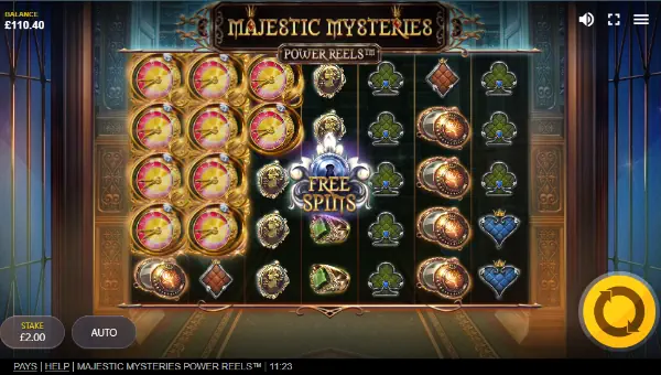 Majestic Mysteries Power Reels base game review