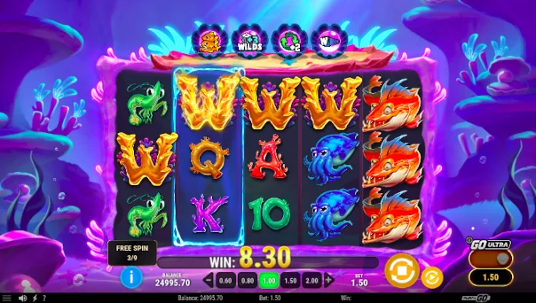 Manta Mayhem Bonus Game – Free Spins Features