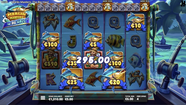 Marlin Masters The Big Haul bonus game