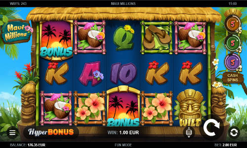 Maui Millions base game review