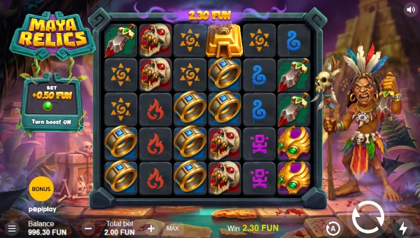 Maya Relics Base Game Screenshot – Showing Features