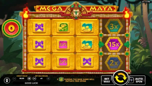 Mega Maya base game review