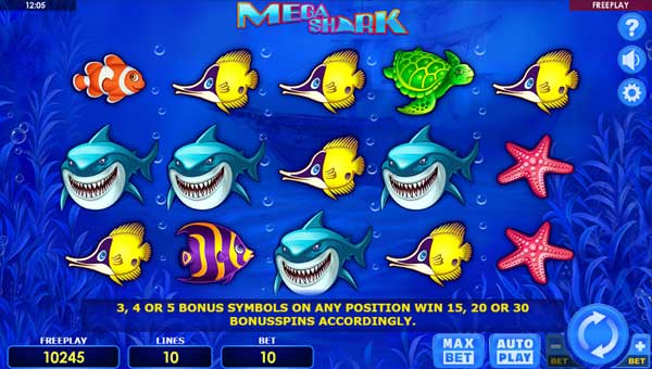 Mega Shark base game review