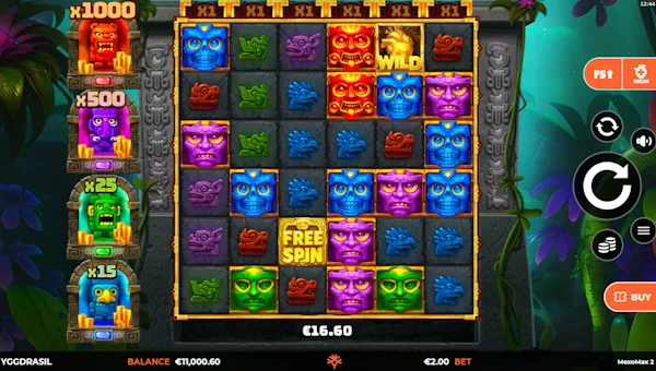 MexoMax 2 Slot Base Game Screenshot