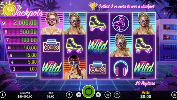 Miami Jackpots base game review