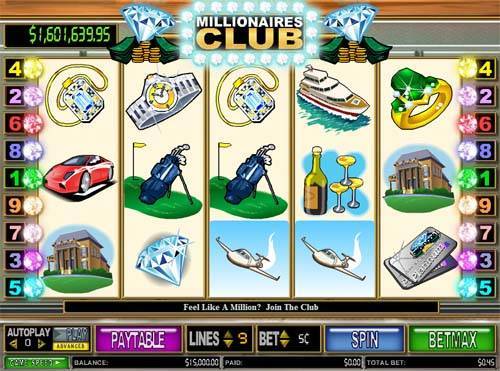 Millionaires Club 2 slot free play demo