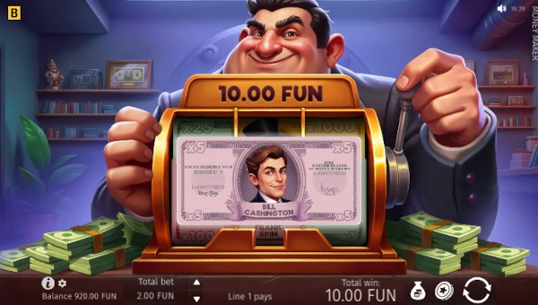 Money Maker Base Game Screenshot – Showing Features