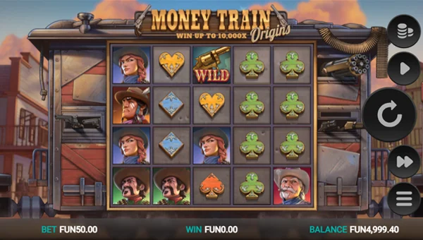 Money Train Origins Dream Drop base game