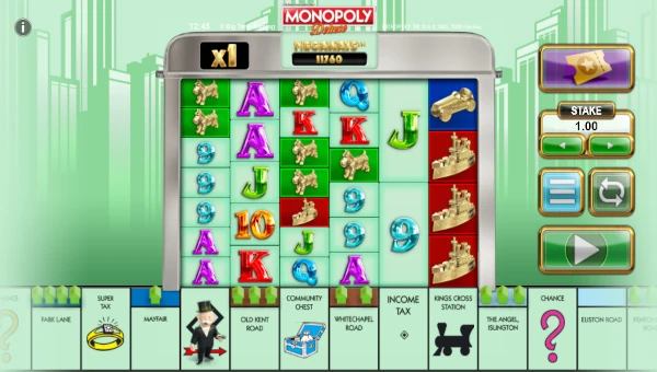 Monopoly Deluxe Base Game Screenshot – Showing Features