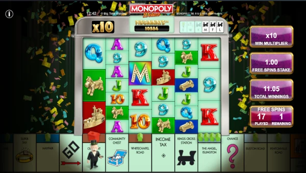 Monopoly Deluxe Bonus Game – Free Spins Features