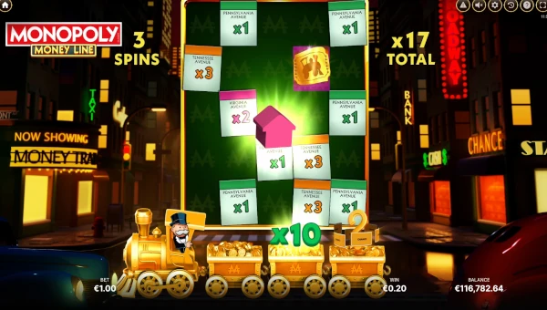 Monopoly Money Line slot free spins