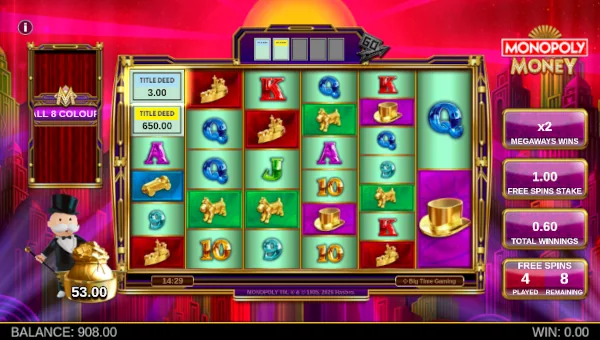 Monopoly Money Bonus Game – Free Spins Features