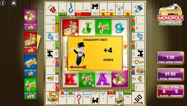 Monopoly Rush Hour Bonus Game – Free Spins Features
