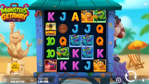 Monsters Getaway Base Game Screenshot – Showing Features