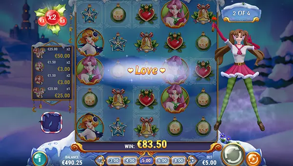 Moon Princess Christmas Kingdom free spins